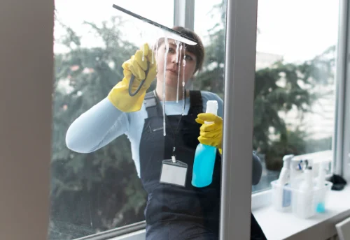Nettoyage de vitres intérieures et extérieures à Andilly